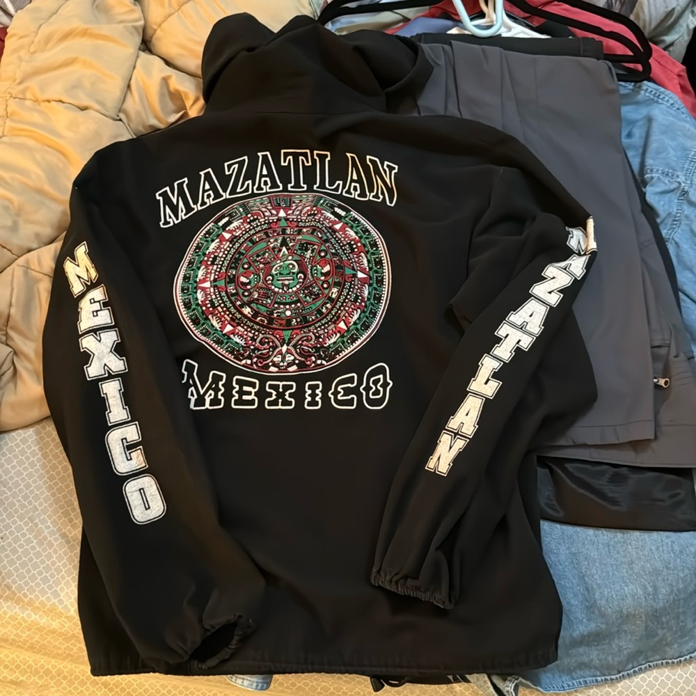 San Felipe Mazatlan Mexico Size M Hooded Jacket